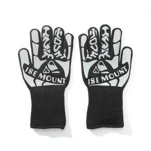 1 Pair Outdoor Finger Gloves 800-degree High Temperature Resistant Thickened Anti-scald Flame Retardant Gloves 1 pair  |  Camp Kitchen Camp Kitchen 1 pair