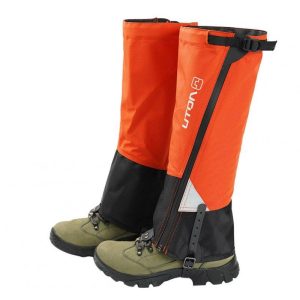 1 Pair Winter Snow Boots Waterproof Windproof Oxford Cloth Shoe Cover For Outdoor Skiing Camping Hiking Climbing orange  |  Outdoor Gadgets Camping & Hiking Orange