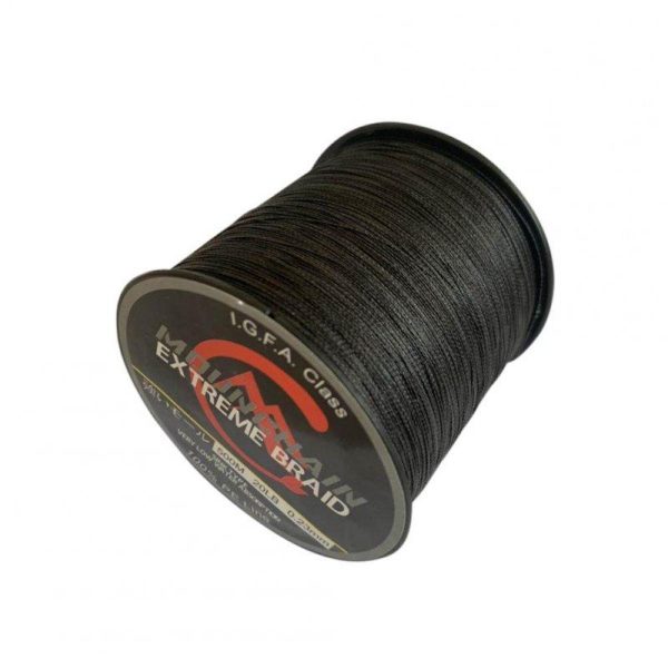 1000 M Fishing  Line 8 Strands Pe Strong Pull Fishing Line Fishing Tackle black_1000m_40LB/0.32mm  |  Fishing Reels & Rods Fishing Reels & Rods Black + 40LB/0.32mm + 1000m