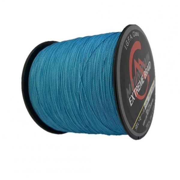 1000 M Fishing  Line 8 Strands Pe Strong Pull Fishing Line Fishing Tackle blue_1000m_10LB/0.12mm  |  Fishing Reels & Rods Fishing Reels & Rods Blue + 10LB/0.12mm + 1000m