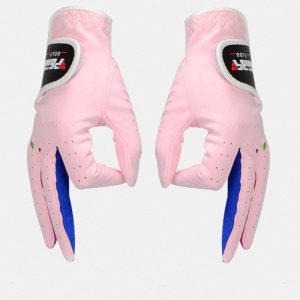 1pair Children Unisex Golf Gloves Breathable Left/Right Hand Anti-skid Glove Pink 14  |  Ball Games & Golf Ball Games & Golf Ball Games & Golf