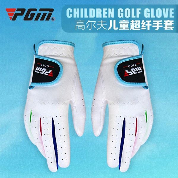 1pair Children Unisex Golf Gloves Breathable Left/Right Hand Anti-skid Glove Pink 14  |  Ball Games & Golf Ball Games & Golf Ball Games & Golf