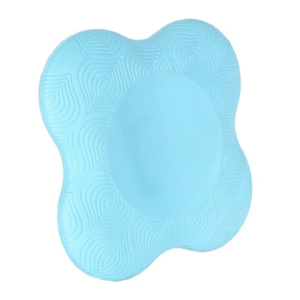 2 Packs Yoga Knee Pad Cushion Extra Thick PU Pilates Kneeling Pad For Kneeling Pad Elbows Wrist Hands Head Cyan blue (pair)  |  Yoga Exercise & Sports Cyan blue (pair)