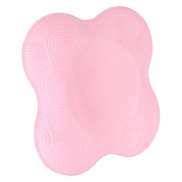 2 Packs Yoga Knee Pad Cushion Extra Thick PU Pilates Kneeling Pad For Kneeling Pad Elbows Wrist Hands Head Pink (pair)  |  Yoga Exercise & Sports Pink (pair)