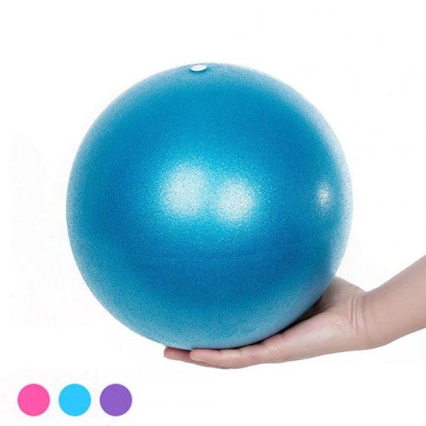 25cm Pilates Yoga Ball Explosion-proof Indoor Balance Exercise Gym Ball Fitness Equipment For Yoga Pilates Ballet pink  |  Yoga Exercise & Sports Pink