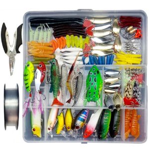 280 Pcs/Set fishing lure Set Sequin Minnow Frog Full Swimming Layer Fishing Bait 280 pieces (random sample color) + wire + pliers  |  Fishing Baits & Hooks Fishing Baits & Hooks 280 pieces (random sample color) + wire + pliers