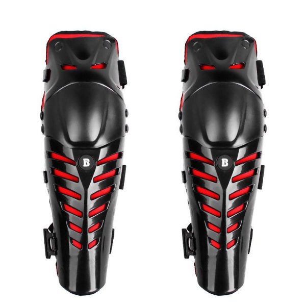 2pcs Motorcycle Racing Motocross Knee Protector Pads Guards Protective Gear Motorcycle Accessories Red  |  Cyclist Equipment Cycling Cyclist Equipment