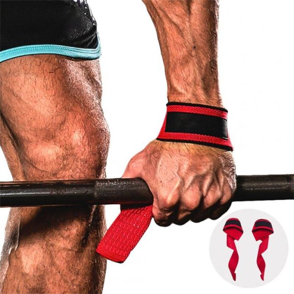 2pcs Weight Lifting Wrist Straps Silicone Non-slip Wear-resistant Gym Lifting Straps For Fitness Bodybuilding Training pink  |  Other Sports Products Exercise & Sports Other Sports Products