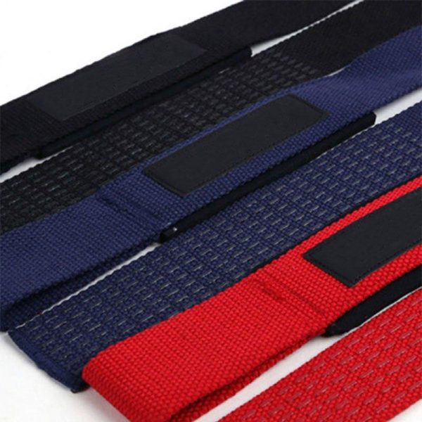 2pcs Weight Lifting Wrist Straps Silicone Non-slip Wear-resistant Gym Lifting Straps For Fitness Bodybuilding Training red  |  Other Sports Products Exercise & Sports Other Sports Products