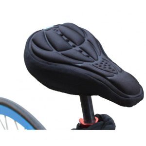 3D Breathable Bicycle Seat Cover Embossed High-elastic Cushion Perfect Bike Accessory black  |  Bicycle Accessories Bicycle Accessories Bicycle Accessories