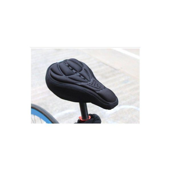 3D Breathable Bicycle Seat Cover Embossed High-elastic Cushion Perfect Bike Accessory black  |  Bicycle Accessories Bicycle Accessories Bicycle Accessories