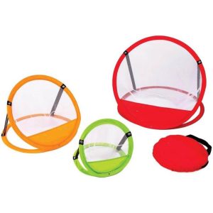 3pcs Golf Practice Chipping Net Pop Up Golf Target Cages Golf Nets Portable Chipping Net For Swing Training as picture show  |  Ball Games & Golf Ball Games & Golf As picture show