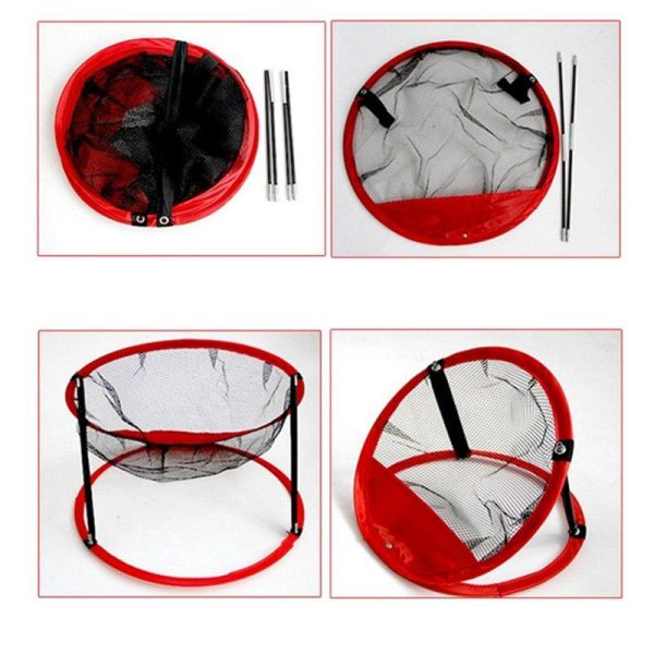 3pcs Golf Practice Chipping Net Pop Up Golf Target Cages Golf Nets Portable Chipping Net For Swing Training as picture show  |  Ball Games & Golf Ball Games & Golf As picture show