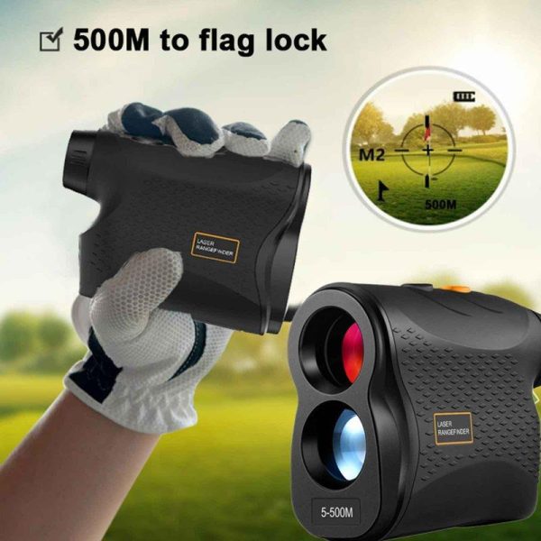 5-500m Golf Rangefinder 6x High Precision Optical Lens Low Power Consumption Telescope Distance Meter White  |  Telescopes & Binoculars Camping & Hiking Telescopes & Binoculars