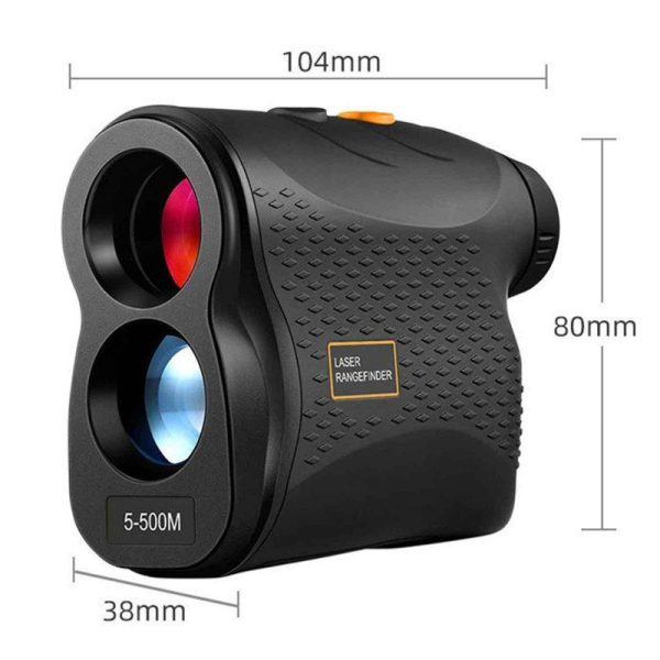 5-500m Golf Rangefinder 6x High Precision Optical Lens Low Power Consumption Telescope Distance Meter White  |  Telescopes & Binoculars Camping & Hiking Telescopes & Binoculars