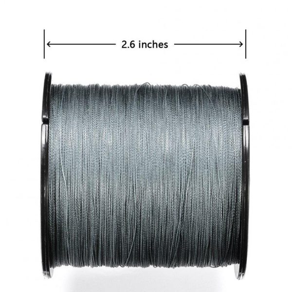 500 M Fishing  Line 8 Strands PE Braided  Strong Pull Main Line Fishing Line Fishing Tackle gray_500m_40LB/0.32mm  |  Fishing Reels & Rods Fishing Reels & Rods Fishing Reels & Rods