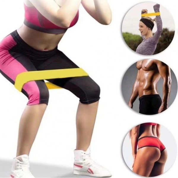 5PCS Resistance Bands Latex Workout Fitness Elastic Yoga Band Pilates Expander Sport Pull Rope Gym Exercise Equipment A black series  |  Yoga Exercise & Sports A black series