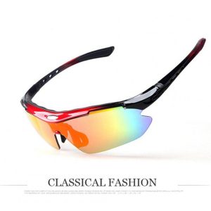 5pcs/set 0089 Polarized  Sports  Men  Sunglasses Protection Goggles Eyewear 5 Lens  |  Cyclist Equipment Cycling Cyclist Equipment