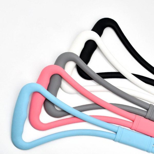 8 Shaped Resistance Bands Multifunctional Yoga Gym Fitness Pulling Rope For Arms Back Shoulders Legs Buttocks White  |  Fitness Equipment Exercise & Sports Fitness Equipment