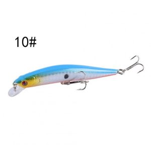 9.8cm/8.2g Fishing Lure Floating Plastic Hard Bait Fishing Fishing Minnow Bionic Bait color-10_9.8cm/8.2g  |  Fishing Baits & Hooks Fishing Baits & Hooks Color-10 + 9.8cm/8.2g