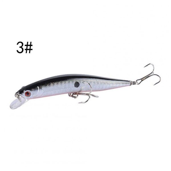 9.8cm/8.2g Fishing Lure Floating Plastic Hard Bait Fishing Fishing Minnow Bionic Bait color-3_9.8cm/8.2g  |  Fishing Baits & Hooks Fishing Baits & Hooks Color-3 + 9.8cm/8.2g