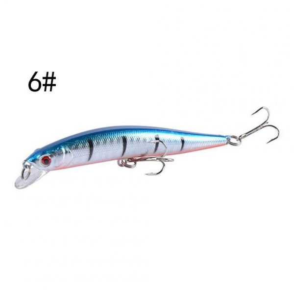 9.8cm/8.2g Fishing Lure Floating Plastic Hard Bait Fishing Fishing Minnow Bionic Bait color-6_9.8cm/8.2g  |  Fishing Baits & Hooks Fishing Baits & Hooks Color-6 + 9.8cm/8.2g