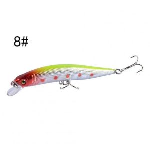 9.8cm/8.2g Fishing Lure Floating Plastic Hard Bait Fishing Fishing Minnow Bionic Bait color-8_9.8cm/8.2g  |  Fishing Baits & Hooks Fishing Baits & Hooks Color-8 + 9.8cm/8.2g