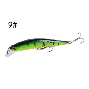 9.8cm/8.2g Fishing Lure Floating Plastic Hard Bait Fishing Fishing Minnow Bionic Bait color-9_9.8cm/8.2g  |  Fishing Baits & Hooks Fishing Baits & Hooks Color-9 + 9.8cm/8.2g