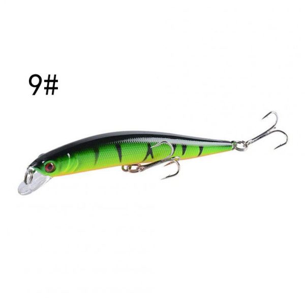 9.8cm/8.2g Fishing Lure Floating Plastic Hard Bait Fishing Fishing Minnow Bionic Bait color-9_9.8cm/8.2g  |  Fishing Baits & Hooks Fishing Baits & Hooks Color-9 + 9.8cm/8.2g