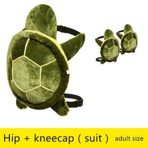 Adult Kids Outdoor Sports Skiing Skating Snowboarding Hip Protective Snowboard Knee Pad Hip Pad [adult] green turtle diaper + knee pads  |  Protective Gears Exercise & Sports [adult] green turtle diaper + knee pads