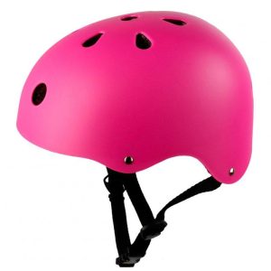 Adult Outdoor Sports Bicycle Road Bike Skateboard Safety Bike Cycling Helmet Head protector Helmet Matte-pink_L  |  Cyclist Equipment Cycling Cyclist Equipment