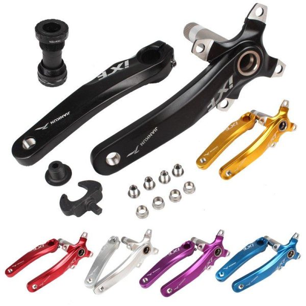 Bicycle Crank IXF Left/Right Crank + Middle Shaft Bicycle Crankset Bicycle Accessories Bike Part Golden  |  Bicycle Accessories Bicycle Accessories Bicycle Accessories