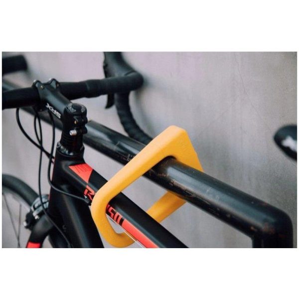 Bicycle Silicone U-Lock Mountain Bike  Anti Theft Lock Universal Aluminum Waterproof Anti-Collision Portable Bicycle Lock Accessories red  |  Bicycle Accessories Bicycle Accessories Bicycle Accessories