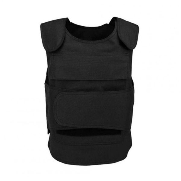 Body Armor Plate Carrier Vest Army Vest Outdoor Paintball Wargame Airsoft Vest black_One size  |  Protective Gears Exercise & Sports Black + One size