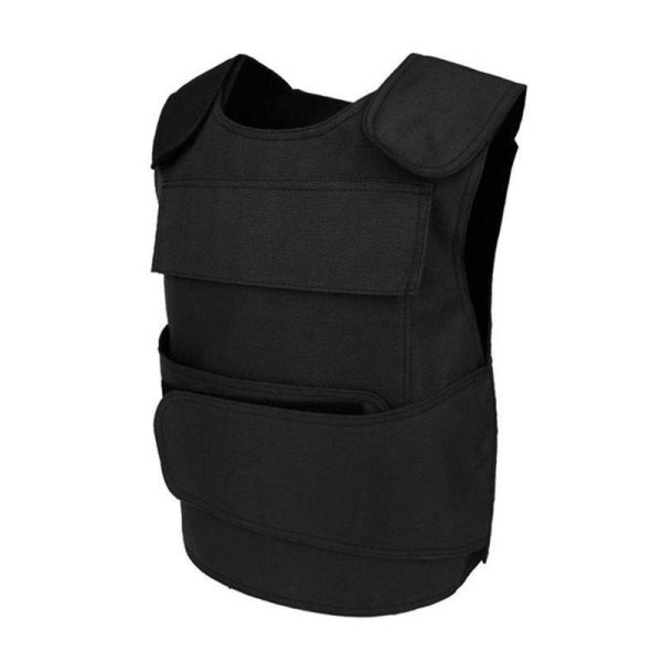 Body Armor Plate Carrier Vest Army Vest Outdoor Paintball Wargame Airsoft Vest black_One size  |  Protective Gears Exercise & Sports Black + One size