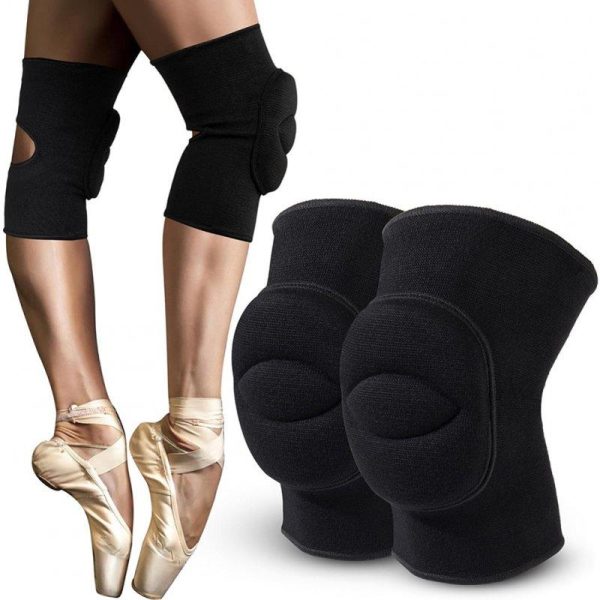 Breathable Sports Knee Pads Shock-absorbing Knee Pads Soft Protection For Dance Yoga Volleyball Basketball M  |  Protective Gears Exercise & Sports M