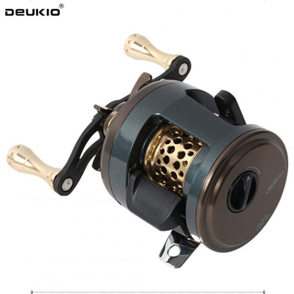 DEUKIO 11+1 Bearings Round Profile Baitcast Reel Light Lure Casting Reel For Stream Trout Fishing Left/Right Hand Optional JKS 50 (right hand)  |  Fishing Reels & Rods Fishing Reels & Rods Fishing Reels & Rods