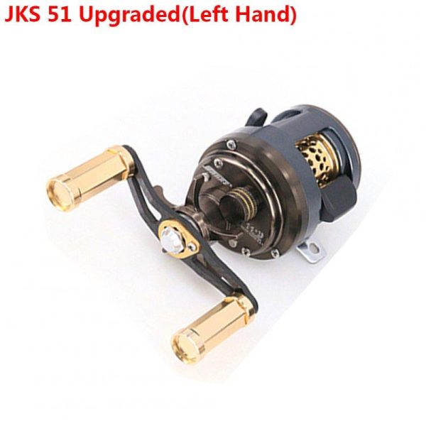 DEUKIO 11+1 Bearings Round Profile Baitcast Reel Light Lure Casting Reel For Stream Trout Fishing Left/Right Hand Optional JKS 51 upgrade (left hand)  |  Fishing Reels & Rods Fishing Reels & Rods Fishing Reels & Rods