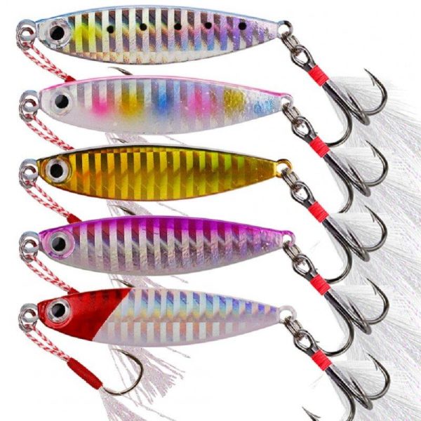 Fishing Lure fishing jigging lure spoon spinnerbait Sheet Iron All Metal Mini Lead Fish Fishing Lure Trolling 7g10g15g20g Color 1_10g  |  Fishing Baits & Hooks Fishing Baits & Hooks Color 1 + 10g