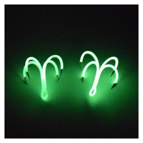 Fishing Lure Luminous 5cm Octopus Lure and Four-hooks Fishing Accessories for Sea Fishing 16#Luminous four hooks  |  Fishing Baits & Hooks Fishing Baits & Hooks 16#Luminous four hooks