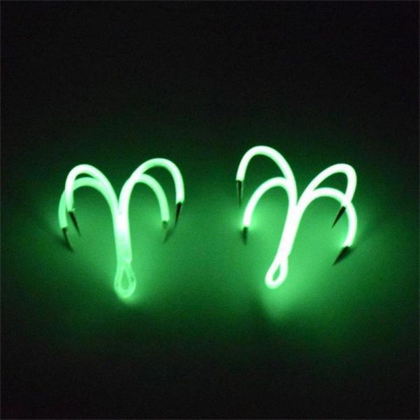 Fishing Lure Luminous 5cm Octopus Lure and Four-hooks Fishing Accessories for Sea Fishing 16#Luminous four hooks  |  Fishing Baits & Hooks Fishing Baits & Hooks 16#Luminous four hooks