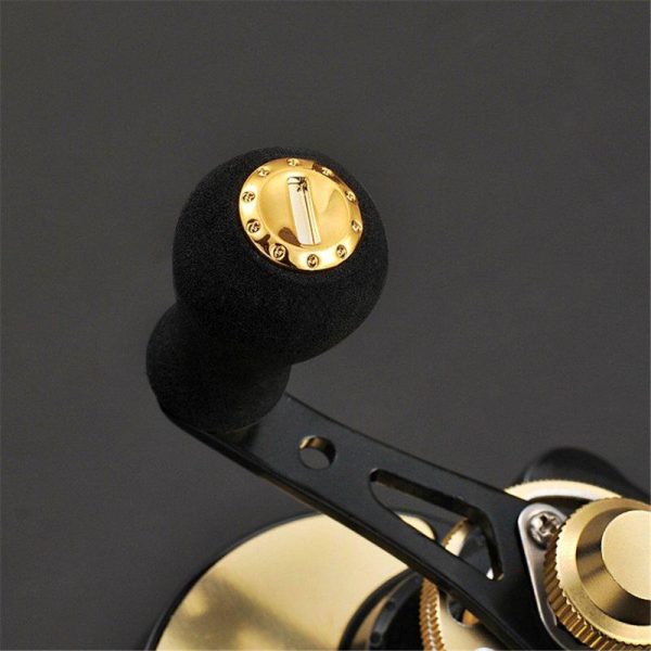 Fishing Reel 11-axis Cnc All-metal Head Smooth Micro Lead Fishing Reel Fishing Accessories b65 golden left hand  |  Fishing Reels & Rods Fishing Reels & Rods B65 golden left hand