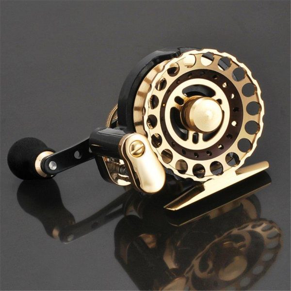 Fishing Reel 11-axis Cnc All-metal Head Smooth Micro Lead Fishing Reel Fishing Accessories b65 golden left hand  |  Fishing Reels & Rods Fishing Reels & Rods B65 golden left hand