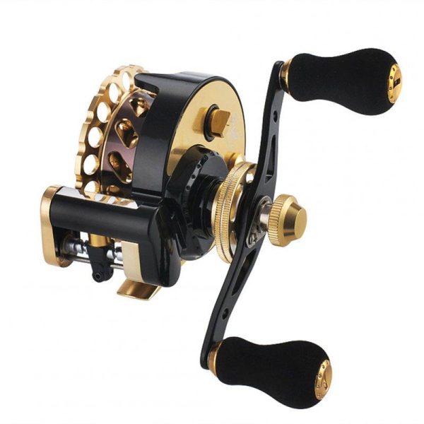 Fishing Reel 11-axis Cnc All-metal Head Smooth Micro Lead Fishing Reel Fishing Accessories b65 golden right hand  |  Fishing Reels & Rods Fishing Reels & Rods B65 golden right hand