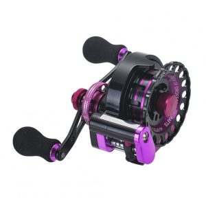 Fishing Reel 11-axis Cnc All-metal Head Smooth Micro Lead Fishing Reel Fishing Accessories b65 purple left hand  |  Fishing Reels & Rods Fishing Reels & Rods B65 purple left hand