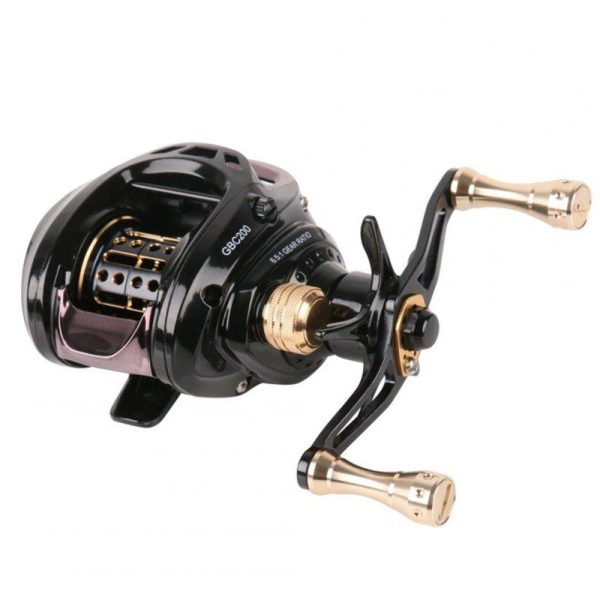 Fishing Reels High Polymer Material All-metal Fishing Line Spool All-metal Dual Knob Low-profile Reel  |  Fishing Reels & Rods Fishing Reels & Rods Fishing Reels & Rods