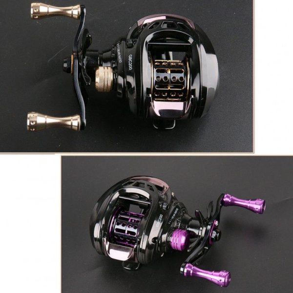 Fishing Reels High Polymer Material All-metal Fishing Line Spool All-metal Dual Knob Low-profile Reel  |  Fishing Reels & Rods Fishing Reels & Rods Fishing Reels & Rods