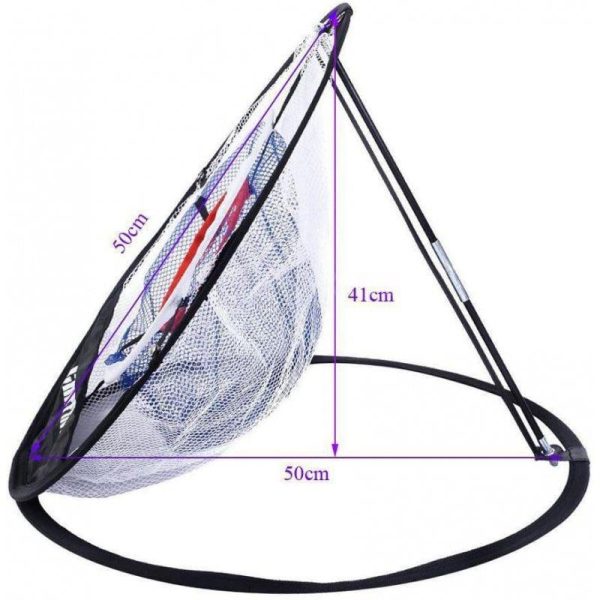 Golf Chipping Net 3-Layer Practice Net Foldable Portable golf Practice nets for Outdoor Indoor Backyard  black  |  Ball Games & Golf Ball Games & Golf Ball Games & Golf