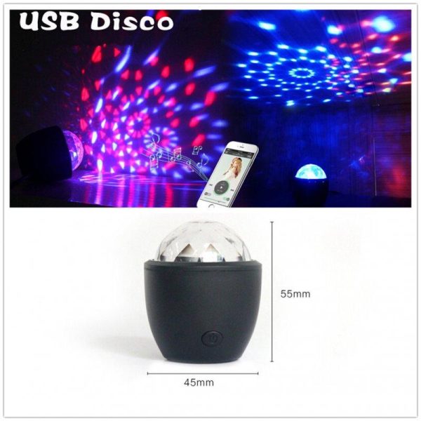 LED Vehicle Crystal Magic Ball Light – RGB  |  Ball Games & Golf Ball Games & Golf Ball Games & Golf