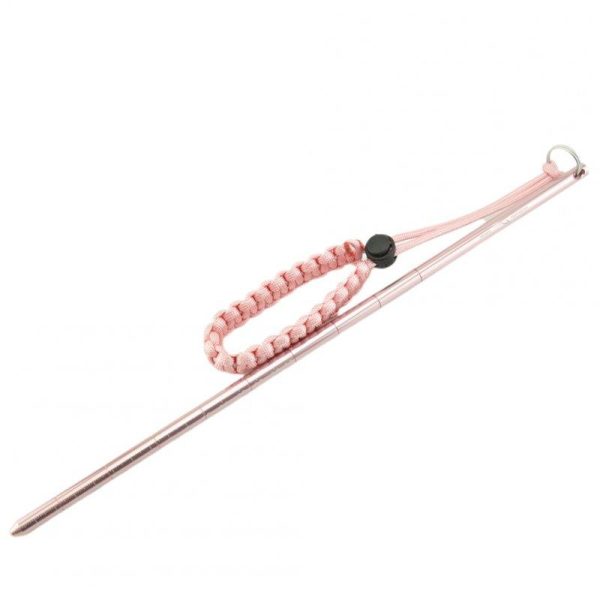 Light Weight Aluminium Alloy Scuba Diving Stick Pointer Rod With Hand Rope Underwater Shaker Noise Maker Snorkeling Accessories Pink  |  Water Sports Exercise & Sports Pink